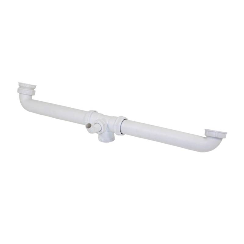Viega 113063 Ablaufverbindung Doppel-Spüle 1 1/2" x 160-570 mm Siphon Weiss Viega 113063 Ablaufverbindung Doppel-Spüle 1 1/2" x 160-570 mm Siphon Weiss von Viega