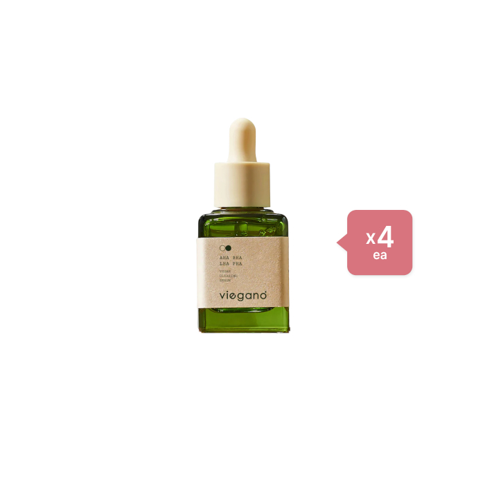 Viegano - AHA BHA LHA PHA Vegan Clearing Serum - 35ml (4ea) Set von Viegano