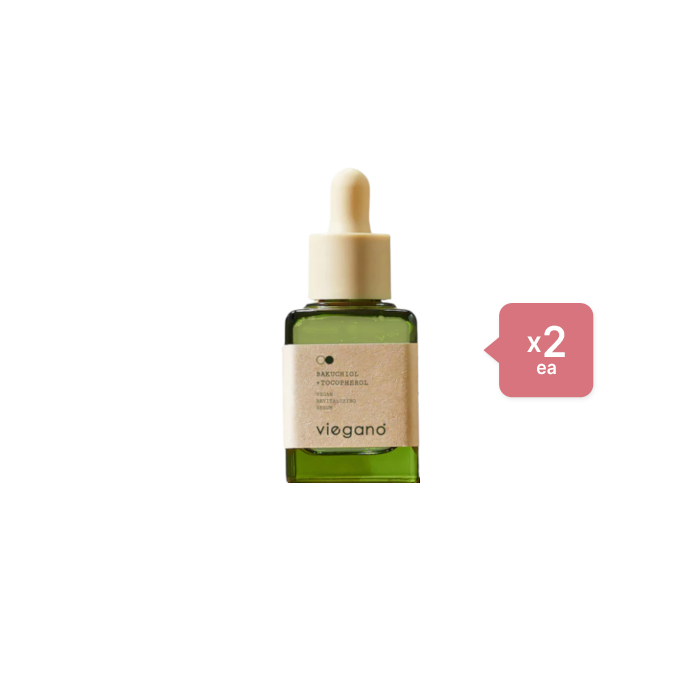 Viegano - Bakuchiol + Tocopherol Vegan Revitalizing Serum - 35ml (2ea) Set von Viegano
