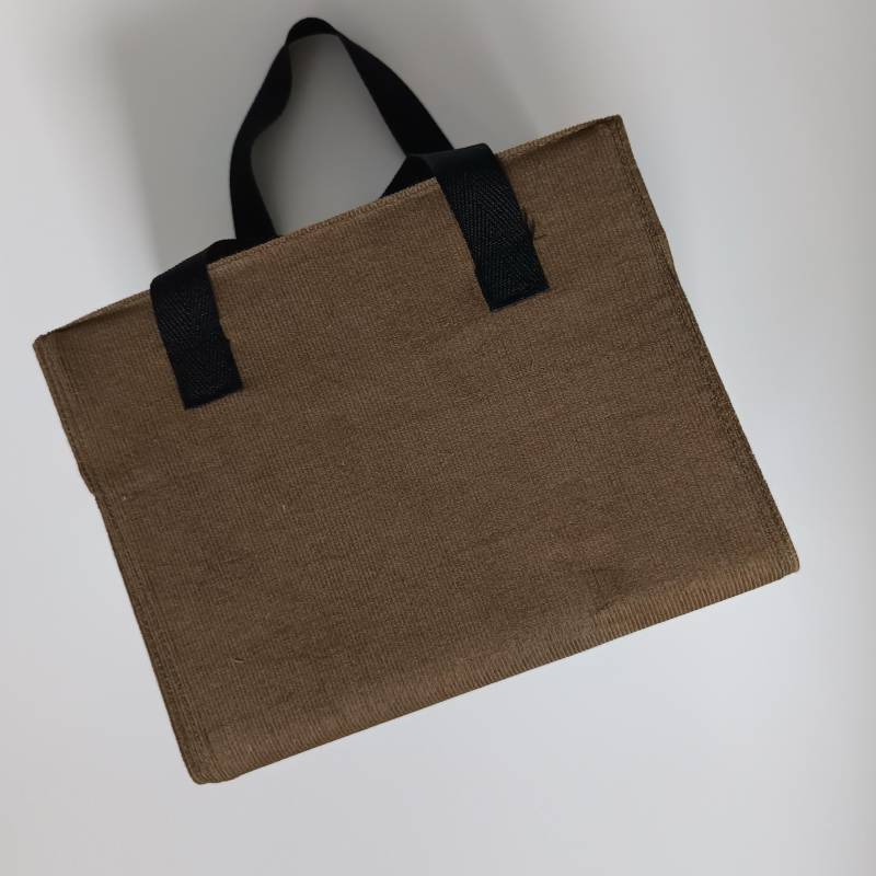 Habersack-Tasche | 45 Brauner Feincord Umschlag 100mm Deutsche Gesetze Textsammlung Büchertasche Jura Studium Referendariat Buchumschlag von Vielfach