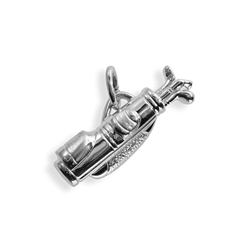 Anhänger Charm Golfsack Golfbag echt Sterling Silber 925 (Art.207048) von Viennagold