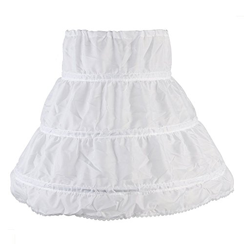 6 Ringe Unterröcke - Brautkleid Petticoat Unterrock Reifrock Petticoat Kleid Hochzeit Petticoat Reifrock Für Hochzeitskleider Ballkleider Abendkleider Brautkleider Promkleider,Tanzen,Bar (Kind) von Vientiane