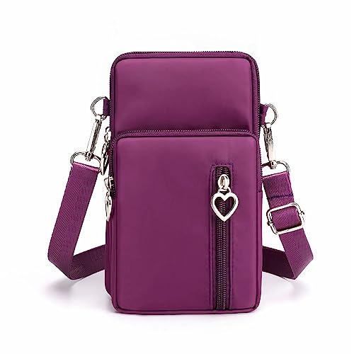 The One Umhängetasche,Frauen Messenger Bag Phone Tasche,Mode Oxford Tuch Schultertasche, multifunktionale Handytasche mit Vielen Fächern,Damen Umhängetasche Mini Bag,Schultertasche Mode Damentaschen von Vientiane