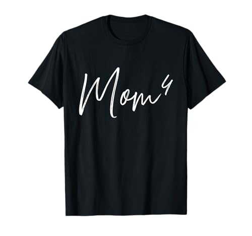 Vierfache Mama hoch 4 T-Shirt Vierfache Mama hoch 4 T-Shirt von Vierfache Mama Geschenke
