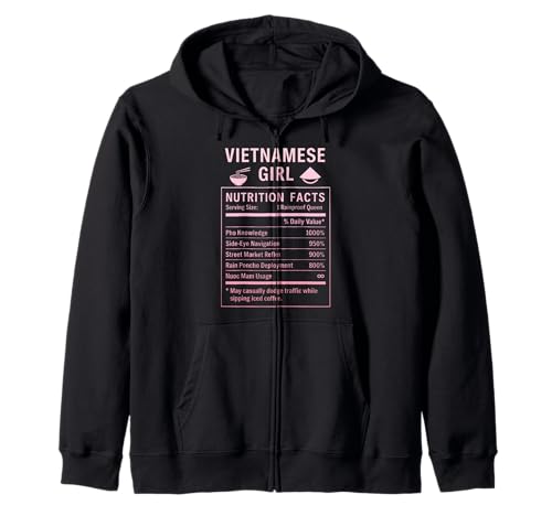 Lustiges vietnamesisches Mädchen, stolze vietnamesische Frauen Kapuzenjacke von Vietnamese Girl Gifts for Proud Vietnamese Women