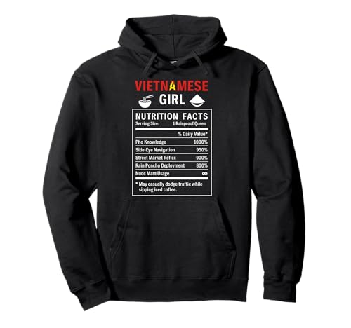 Lustiges vietnamesisches Mädchen, stolze vietnamesische Frauen Pullover Hoodie von Vietnamese Girl Gifts for Proud Vietnamese Women