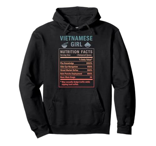 Lustiges vietnamesisches Mädchen, stolze vietnamesische Frauen Pullover Hoodie von Vietnamese Girl Gifts for Proud Vietnamese Women