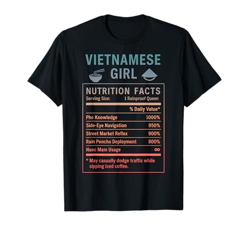 Lustiges vietnamesisches Mädchen, stolze vietnamesische Frauen T-Shirt von Vietnamese Girl Gifts for Proud Vietnamese Women