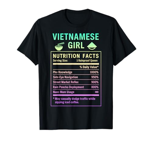 Lustiges vietnamesisches Mädchen, stolze vietnamesische Frauen T-Shirt von Vietnamese Girl Gifts for Proud Vietnamese Women
