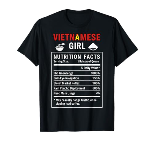 Lustiges vietnamesisches Mädchen, stolze vietnamesische Frauen T-Shirt von Vietnamese Girl Gifts for Proud Vietnamese Women