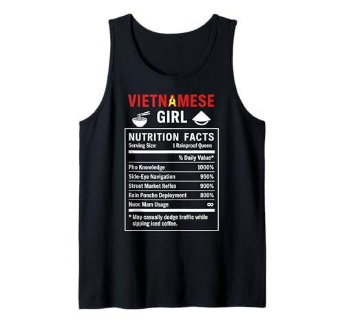 Lustiges vietnamesisches Mädchen, stolze vietnamesische Frauen Tank Top von Vietnamese Girl Gifts for Proud Vietnamese Women