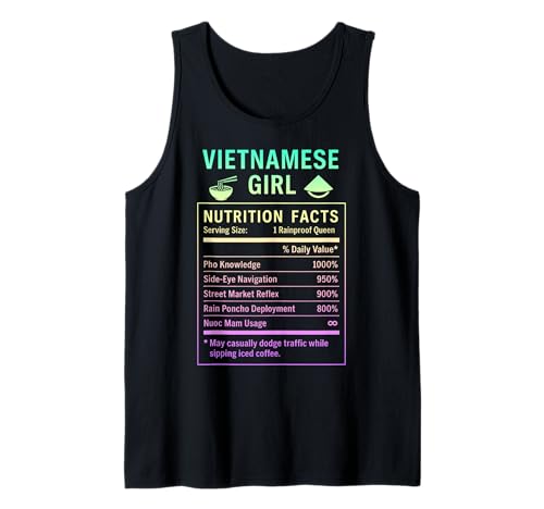 Lustiges vietnamesisches Mädchen, stolze vietnamesische Frauen Tank Top von Vietnamese Girl Gifts for Proud Vietnamese Women