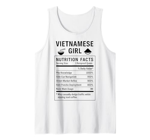 Lustiges vietnamesisches Mädchen, stolze vietnamesische Frauen Tank Top von Vietnamese Girl Gifts for Proud Vietnamese Women