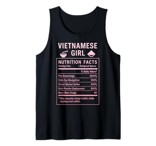 Lustiges vietnamesisches Mädchen, stolze vietnamesische Frauen Tank Top von Vietnamese Girl Gifts for Proud Vietnamese Women