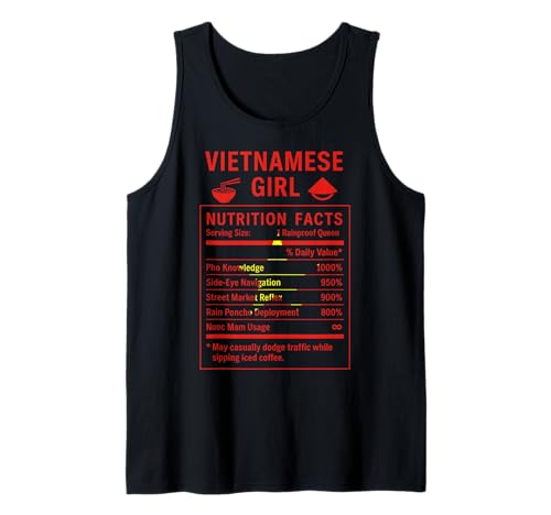 Lustiges vietnamesisches Mädchen, stolze vietnamesische Frauen Tank Top von Vietnamese Girl Gifts for Proud Vietnamese Women