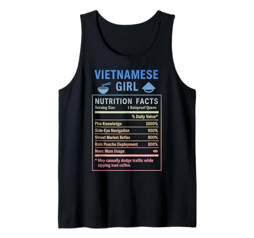 Lustiges vietnamesisches Mädchen, stolze vietnamesische Frauen Tank Top von Vietnamese Girl Gifts for Proud Vietnamese Women