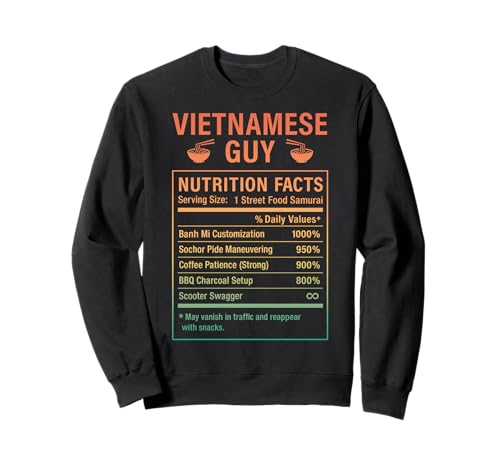 Lustiger vietnamesischer Kerl stolze Männer mit Vietnamwurzeln Sweatshirt von Vietnamese Humor Gifts for Men of Vietnam