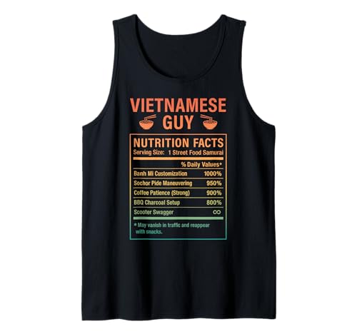 Lustiger vietnamesischer Kerl stolze Männer mit Vietnamwurzeln Tank Top von Vietnamese Humor Gifts for Men of Vietnam