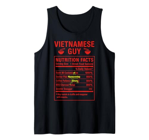 Lustiger vietnamesischer Kerl stolze Männer mit Vietnamwurzeln Tank Top von Vietnamese Humor Gifts for Men of Vietnam