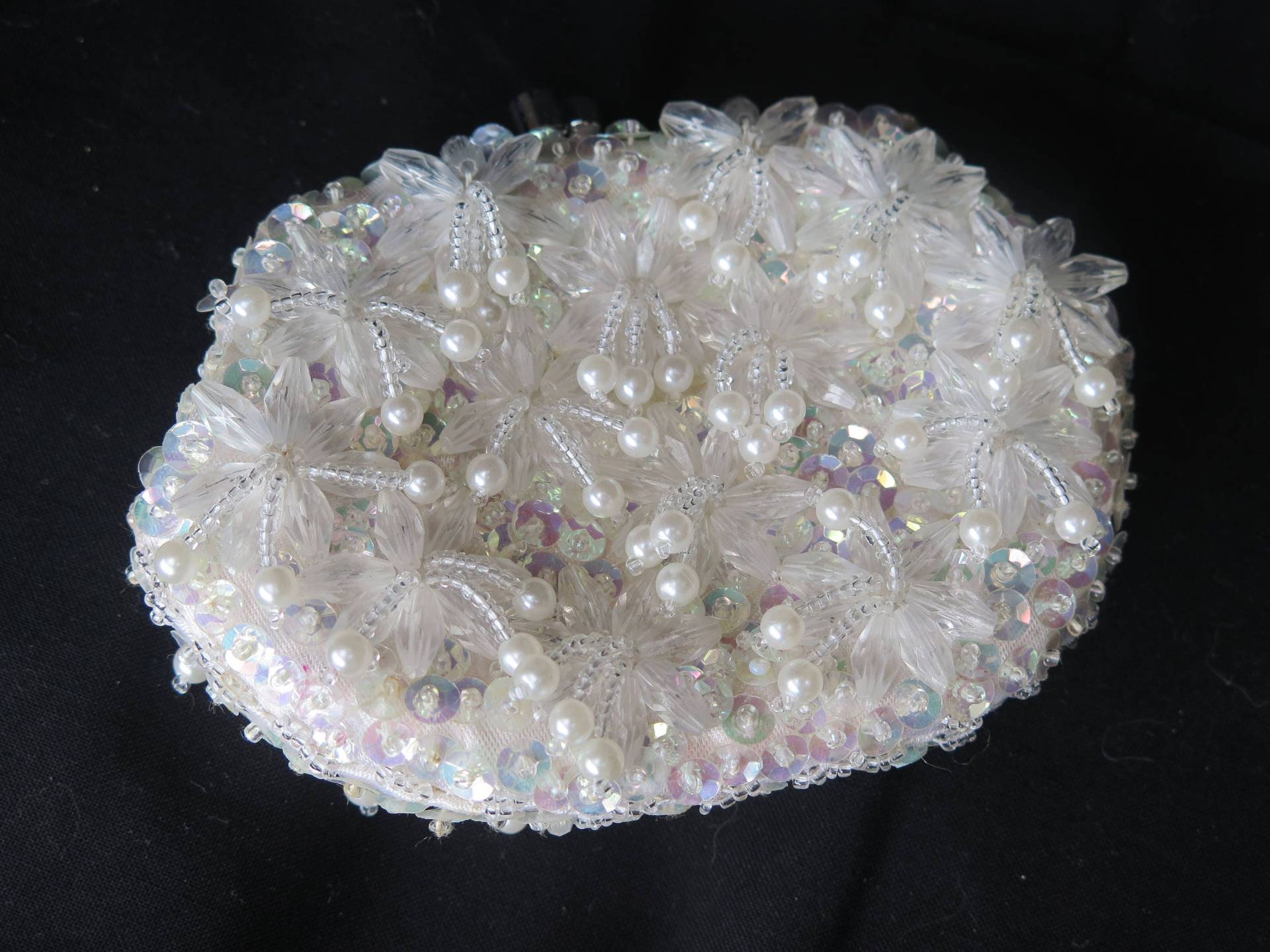 Vintage Perlen Und Pailletten Kleine Clutch Geldbörse von ViewsofLifeShop