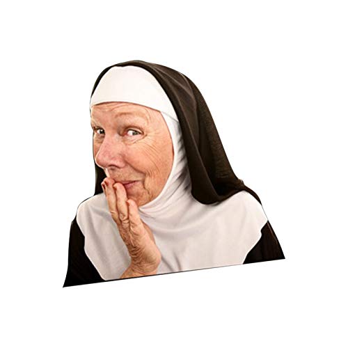 Vigcebit Auto Fenster Aufkleber Auto Aufkleber Papst Francis Fenster Cling Ruth Bader Ginsburg Aufkleber - Einfache Entfernung Hinterlässt Keine Rückstände (12 X 10 Zoll) von Vigcebit