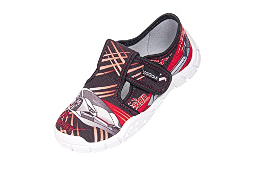 Vi-GGa-Mi Marek Slipper, Black/red, 32 EU von Vi-GGa-Mi