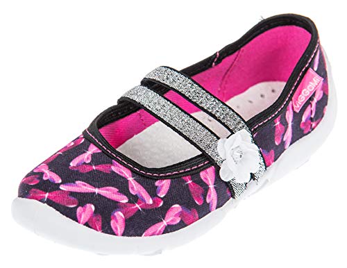 Viggami Mädchen Ballerinas Tschechin (Rosa/Schwarz 30) von Viggami