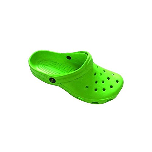 Vigor Eva Clogs perforiert Sunny Hellgrün von Vigor