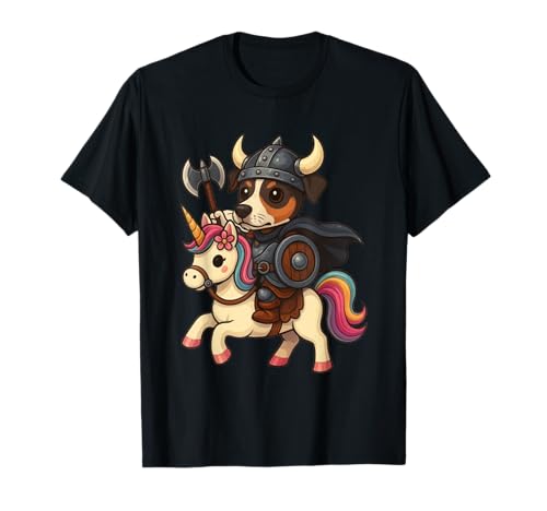 Viking Brazilian Terrier reitet EIN Einhorn Jungen Mädchen Herren T-Shirt von Viking Brazilian terrier Riding A Unicorn Shop
