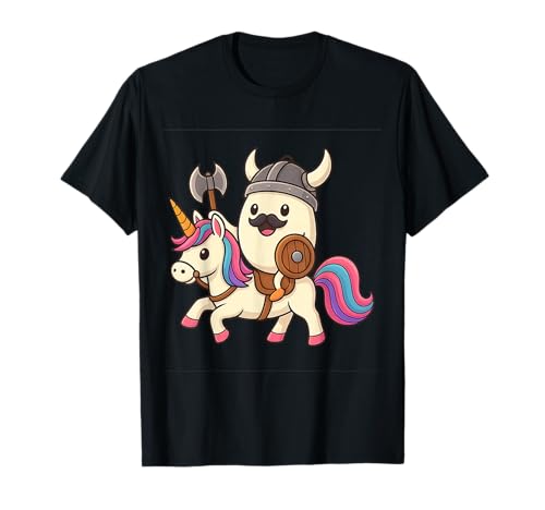 Wikingerei reitet EIN Einhorn Jungen Mädchen Männer Frauen Kinder Erwachsene T-Shirt von Viking Egg Riding A Unicorn Rainbow Shop