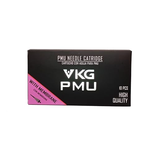 VKG USA PMU- 5 MAGNUM (0.30mm) - Sterile Einwegpatronen für PMU-Maschinen, Mikropigmentierung - Box 10 Stück. von Viking-Ink B&W