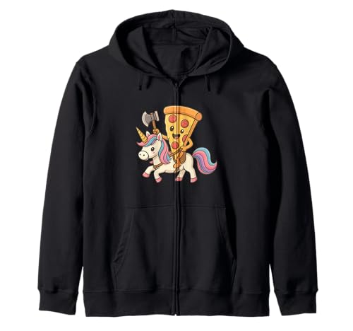 Wikinger Pizza Reiten Einhorn, Jungen, Mädchen, Männer, Frauen, Kinder Kapuzenjacke Wikinger Pizza Reiten Einhorn, Jungen, Mädchen, Männer, Frauen, Kinder Kapuzenjacke von Viking Pizza Riding A Unicorn Rainbow Shop