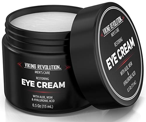 Viking Revolution Augencreme Männer - Anti-Aging & Anti Augenringe Männer - Feuchtigkeitsspendende Eye Cream Dark Circle - Augen Creme für Falten, Schwellungen, Tränensäcke & Krähenfüße von Viking Revolution