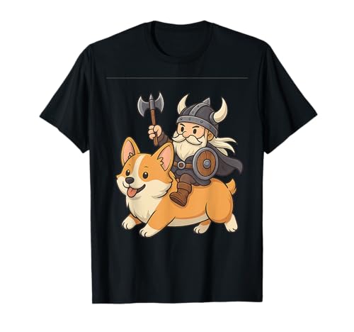 Wikinger Reiten Corgi Hund Mädchen Männer Frauen Kinder Erwachsene T-Shirt Wikinger Reiten Corgi Hund Mädchen Männer Frauen Kinder Erwachsene T-Shirt von Viking Riding A Corgi Dog Rainbow Shop