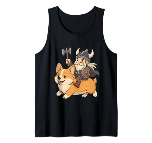 Wikinger Reiten Corgi Hund Mädchen Männer Frauen Kinder Erwachsene Tank Top Wikinger Reiten Corgi Hund Mädchen Männer Frauen Kinder Erwachsene Tank Top von Viking Riding A Corgi Dog Rainbow Shop