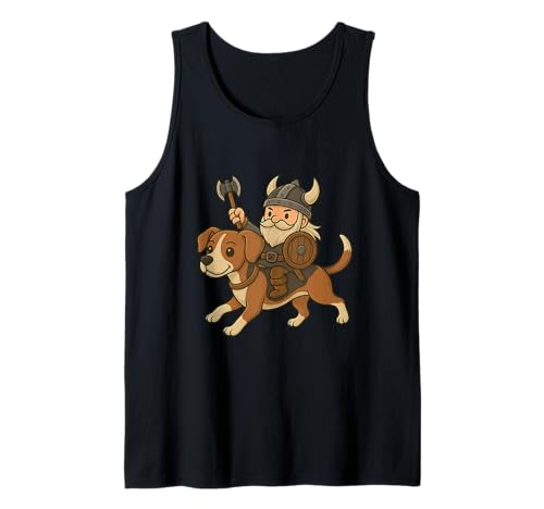 Wikinger reitet einen Fuchshund Hund Jungen Mädchen Männer Frauen Kinder Erwachsene Tank Top Wikinger reitet einen Fuchshund Hund Jungen Mädchen Männer Frauen Kinder Erwachsene Tank Top von Viking Riding A Foxhound Dog Rainbow Shop