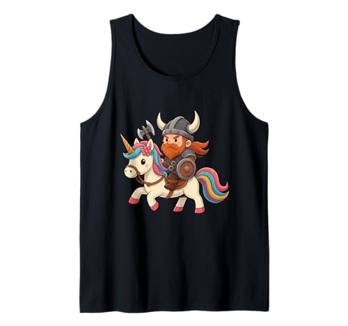 Wikinger reitet EIN Einhorn Jungen Mädchen Männer Frauen Kinder Erwachsene Teenager Tank Top Wikinger reitet EIN Einhorn Jungen Mädchen Männer Frauen Kinder Erwachsene Teenager Tank Top von Viking Riding A Unicorn Rainbow Shop For Kids