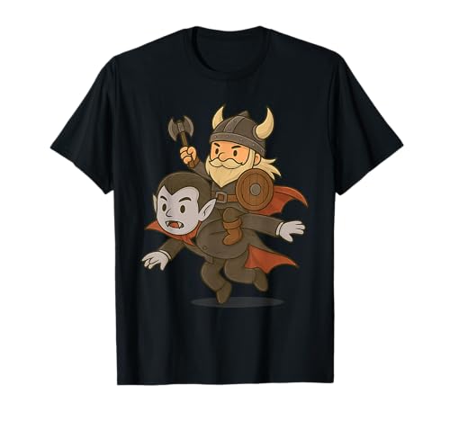 Wikinger reitet einen Vampir Jungen Mädchen Männer Frauen Kinder Erwachsene T-Shirt Wikinger reitet einen Vampir Jungen Mädchen Männer Frauen Kinder Erwachsene T-Shirt von Viking Riding A Vampire Rainbow Shop