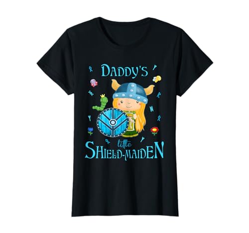 Daddy's Little Shield-Maiden Lagertha's Girl Norse Mythology T-Shirt Daddy's Little Shield-Maiden Lagertha's Girl Norse Mythology T-Shirt von Viking Rune Celtic Norse Mythology brave Troddler