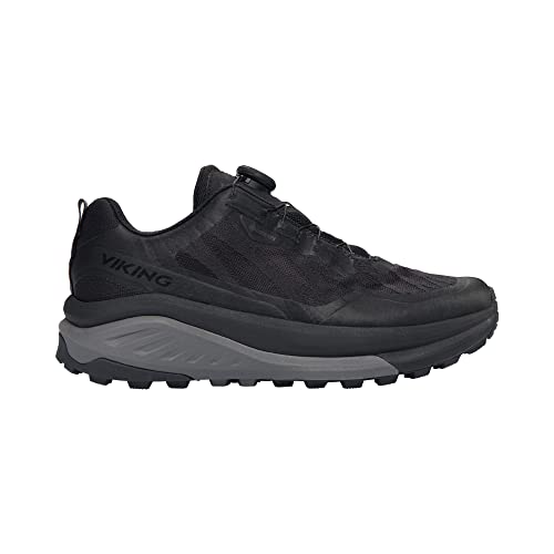 Viking Anaconda Hike Low GTX Boa M Walking Shoe Unisex, Schwarz, 44 EU Weit von Viking