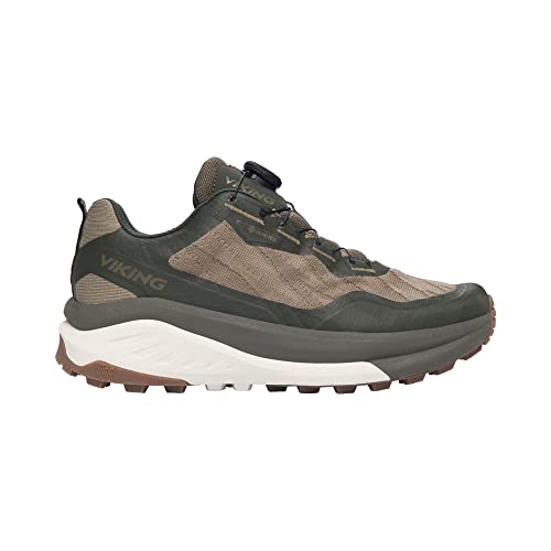 Viking Anaconda Hike Low GTX Boa M Walking Shoe Unisex, Huntinggreen, 43 EU Weit von Viking