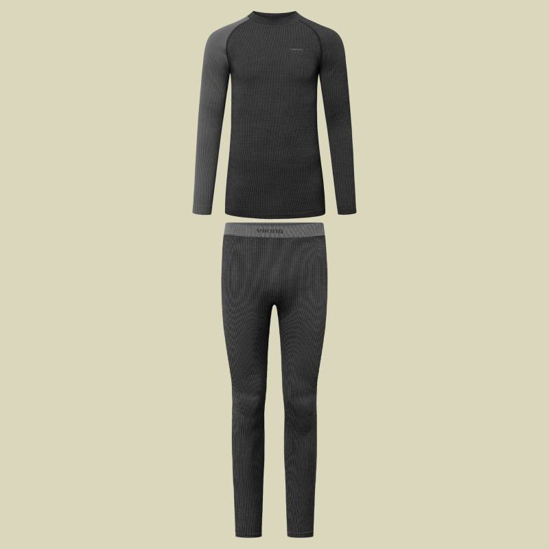 Base Layer Mounti  Man Set M grau - Farbe grey von Viking