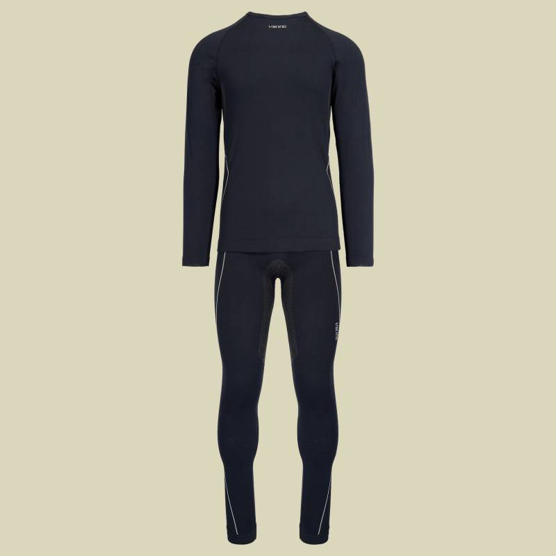 Base Layer Viking Paras Man Set L schwarz- black/grey von Viking