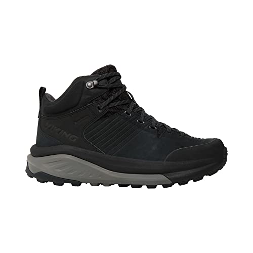 Viking Cerra Hike Mid GTX M Walking Shoe Unisex, Charcoal Light Grey, 41 EU Weit von Viking