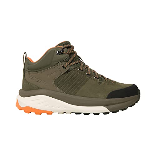 Viking Cerra Hike Mid GTX M Walking Shoe Unisex, Olive Orange, 46 EU Weit von Viking