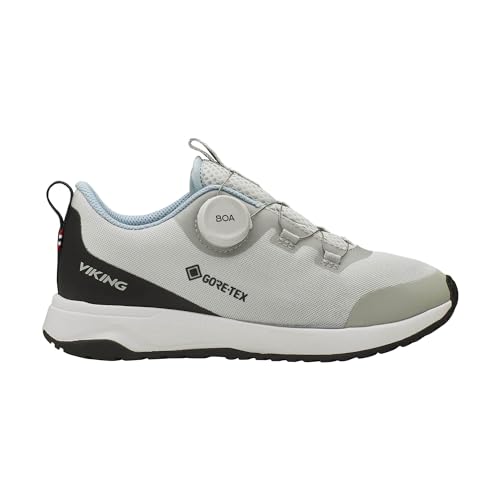 Elevate Low F GTX BOA Sports Shoes, Light Grey, 31 von Viking