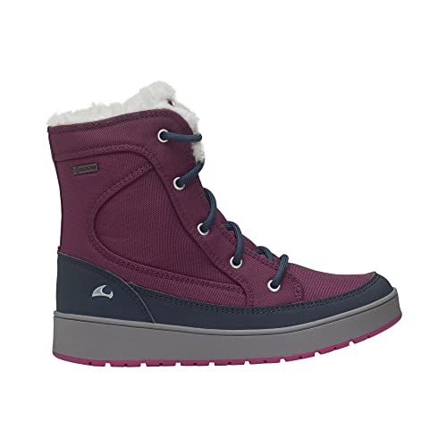 Viking Mädchen Ma​i​a​ Zi​p​ Hi​g​h​ Gtx Warm​ Ankle Boot, Denim Dark Pink, 30 EU von Viking