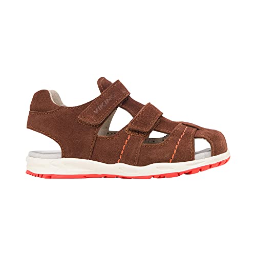 Viking Oscar II Stoßdämpfende EVA-Zwischensohle, Redbrown/Red, 22 von Viking