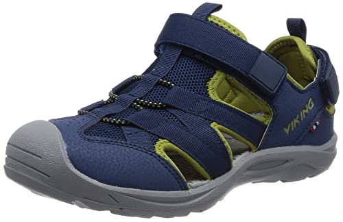 Viking Adventure Jr Maschinenwaschbar bei 30°C, Blue/Khaki, 32 von Viking