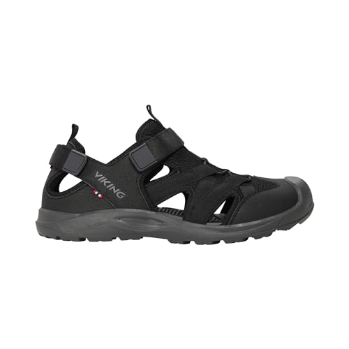 Viking Adventure M+W Gummilaufsohle, Black/Charcoal, 38 von Viking